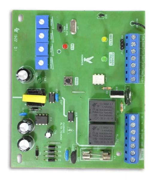 Imagem de Central Placa Motor Portão Rossi 2 Controles Kx30fs Dz3 Dz4