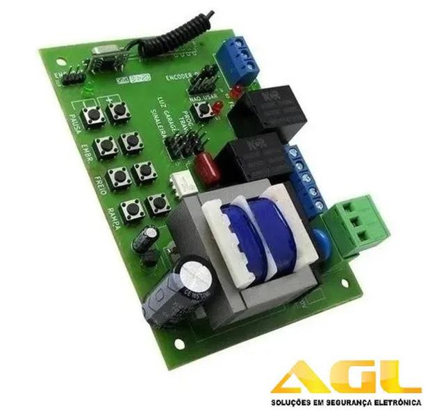 Imagem de Central Placa Portão Agl Motor Bv E Pivo Bv4 Bv3 Rev4  (3253)