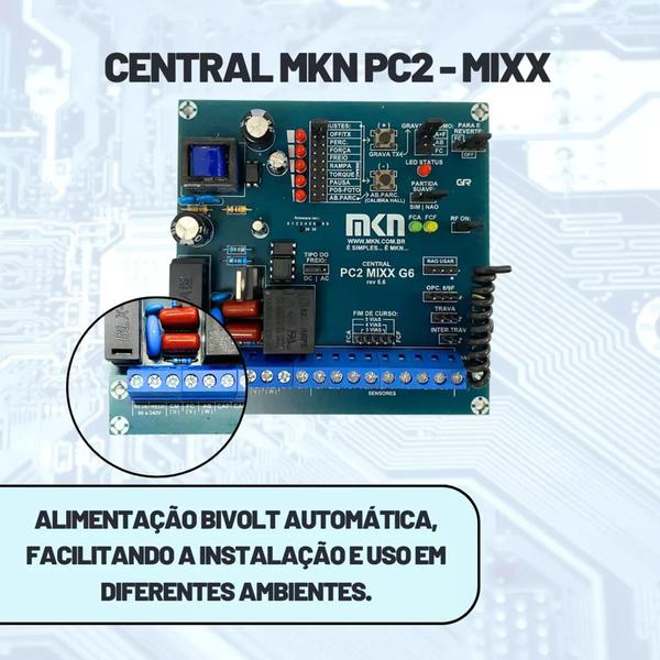 Imagem de Central Placa Portao Automatico Peccinin Cp4000 Mkn Pc2-Mixx 2921