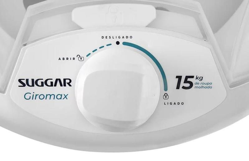 Imagem de Centrifuga de Roupas Suggar Giromax 15kg CT1501BR - CT1502BR