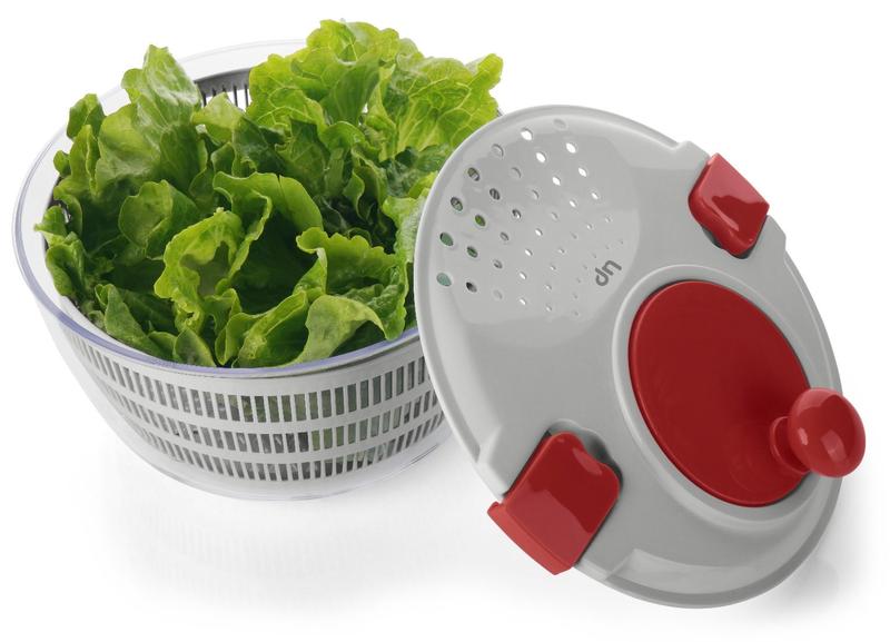 Imagem de Centrífuga de Saladas Frutas Verduras 4 Litros Manual com Trava de Segurança Up Home