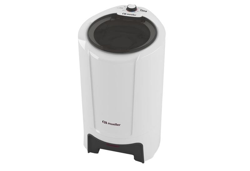 Imagem de Centrífuga Secadora de Roupas Mueller Fit 15kg com Timer Branco 220V