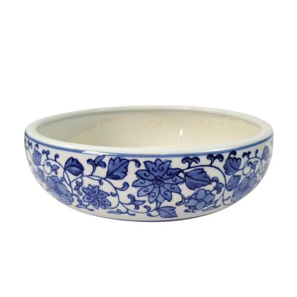 Imagem de Centro De Mesa Floral 8X30Cm Vaso Equibana Porcelana Gg