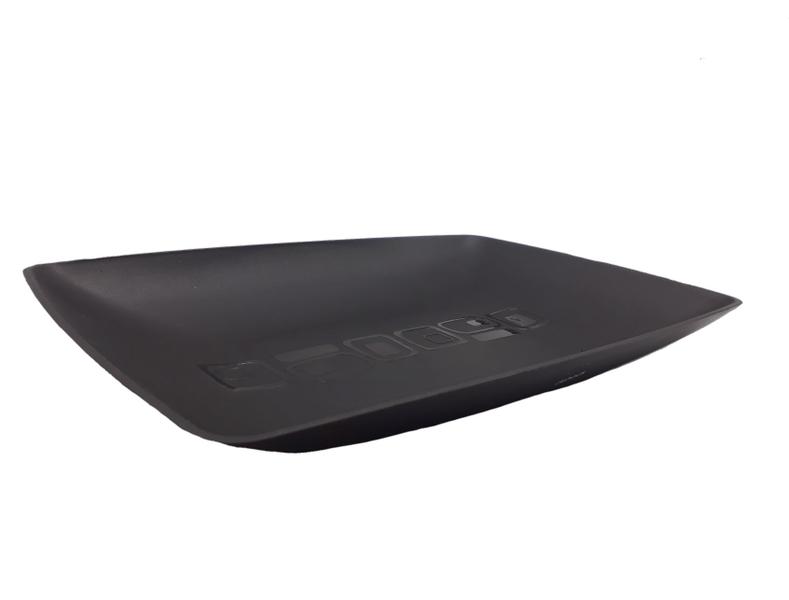 Centro De Mesa Retangular Fruteira De Mesa Dehaus Preto Imagem de Centro De Mesa Retangular Fruteira De Mesa Dehaus Preto