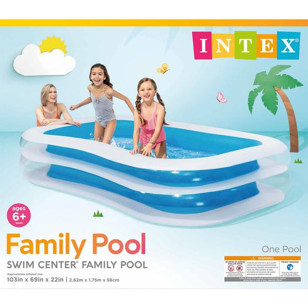 Imagem de Centro de natação inflável Family Pool Intex 56483EP 750L azul