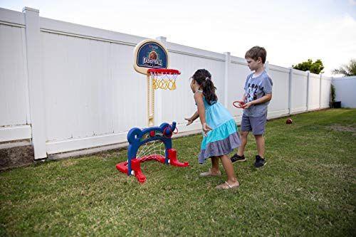 Imagem de Centro Esportivo Infantil 3 em 1: Brinquedo para Crianças Ativas - Interno e Externo