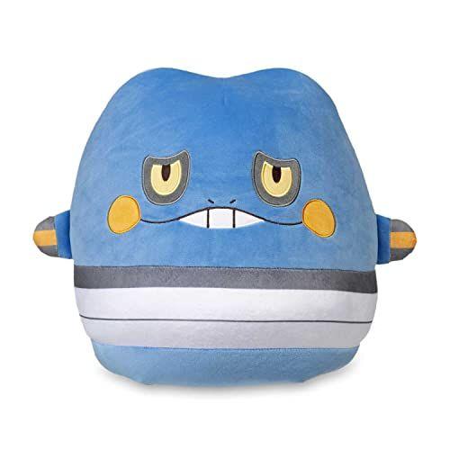 Imagem de Centro Pokémon: Croagunk Grande Microbead Plush, 15 3/4 polegadas