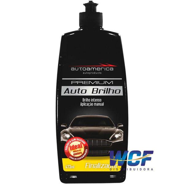 Imagem de Cera auto brilho premium finalizadora 473 ml autoamerica