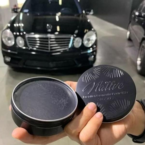 Imagem de Cera Automotiva Carnaúba Carro Preto Native Black Wax 100ml Vonixx