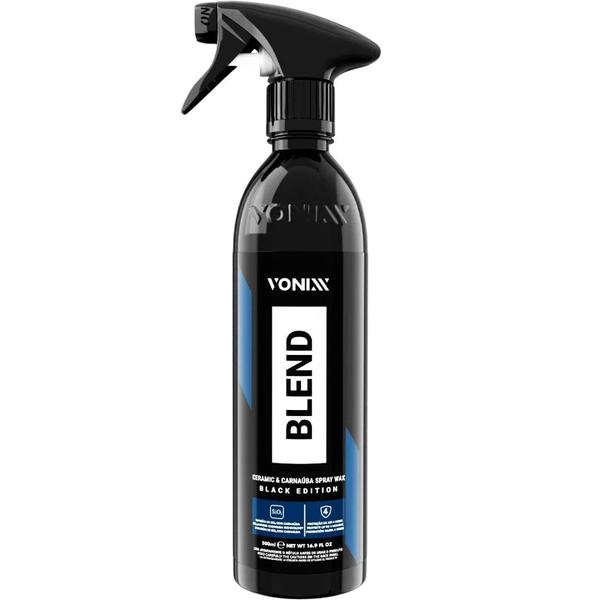 Imagem de Cera Automotiva Liquida Blend Black Spray Vonixx Carnaúba