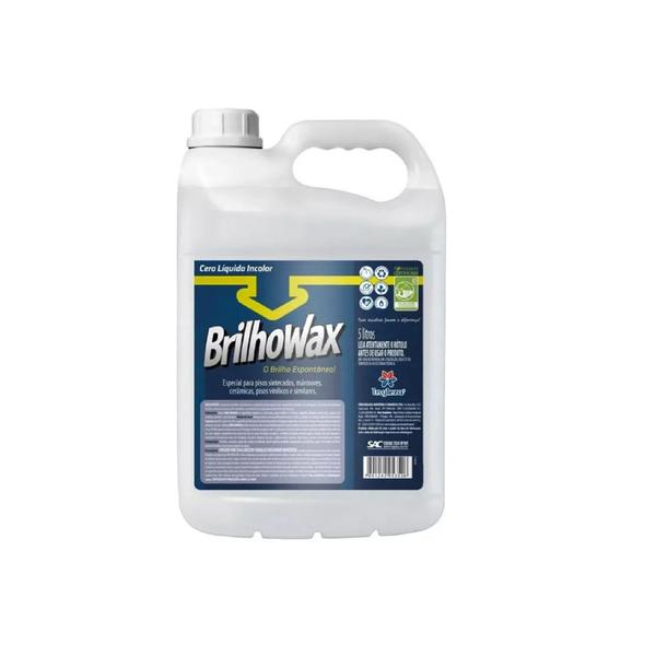 Cera brilho wax - incolor - ingleza - 5 litros Imagem de Cera brilho wax - incolor - ingleza - 5 litros
