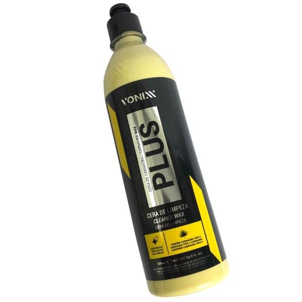 Imagem de Cera Carnauba Plus Vonixx 500ml Cera Liquida Automotiva