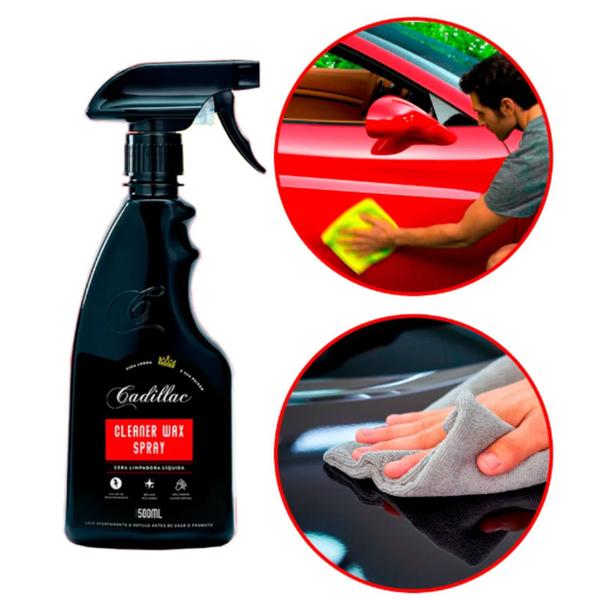 Imagem de Cera Cleaner Wax Spray 500Ml Cadillac