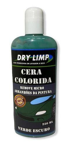 Imagem de Cera Colorida Automotiva Dry Limp Tira Riscos Superficiais