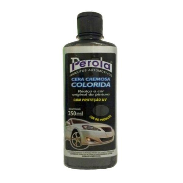 Imagem de Cera Cremosa Colorida Preto Perola 250Ml