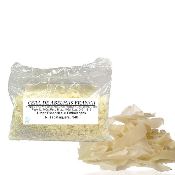 Cera de Abelhas Branca Vegetal 100g- Uso Cosmético - Metagon Imagem de Cera de Abelhas Branca Vegetal 100g- Uso Cosmético