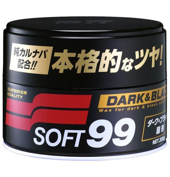 Imagem de Cera de Carnaúba Premium - 300g Soft99 Dark & Black Paste Wax