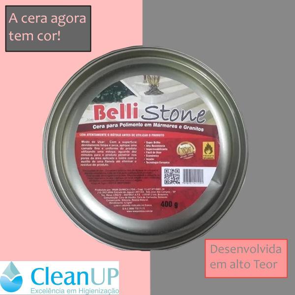 Imagem de Cera Em Pasta Para Lustração + Brilho Belli Stone W&W 400G