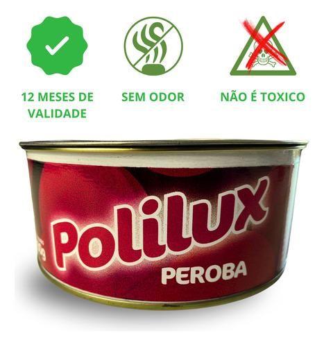 Imagem de Cera Em Pasta Para Móveis De Madeira Polilux Peroba Borlen Brasil