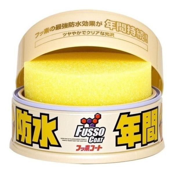 Imagem de Cera Fusso Coat Light 200g + 02 Restaurador Nano Hard Soft99