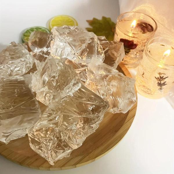 Imagem de Cera Gelatinosa Transparente 100g para Vela - DIY Artesanato