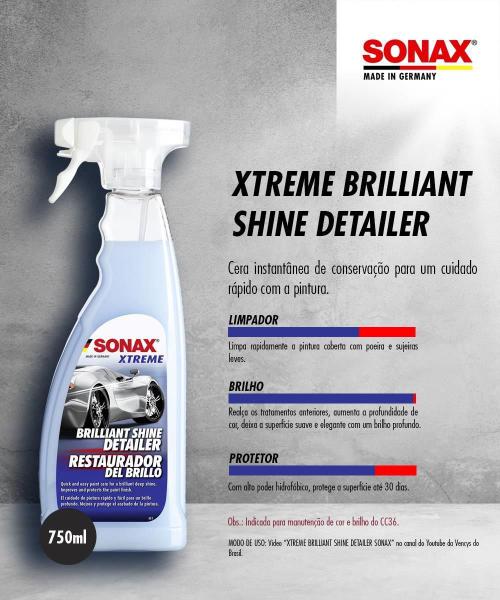 Imagem de Cera Instantânea Brilliant Shine 750ml Sonax