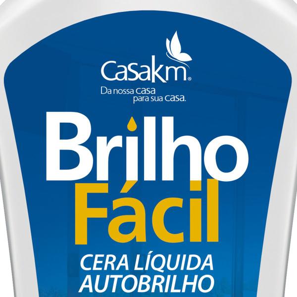 Imagem de Cera Líquida 750ml Incolor Brilho - Fácil Kit 12