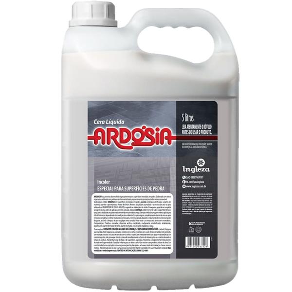 Cera Líquida ARDÓSIA INGLEZA incolor 5l Imagem de Cera Líquida ARDÓSIA INGLEZA incolor 5l