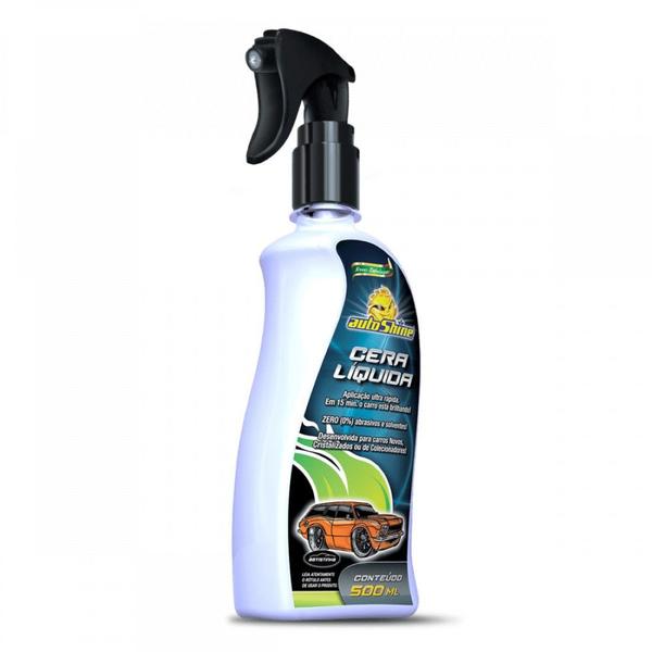 Imagem de CERA LÍQUIDA CARNAÚBA AUTOMOTIVA BTS AUTOSHINE 500ml