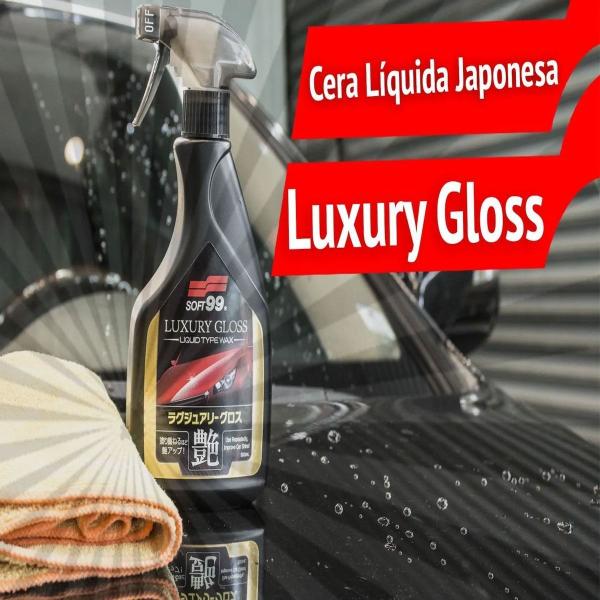 Imagem de Cera Líquida p/ Manutenção Rápida Luxury Gloss Soft99 500ml