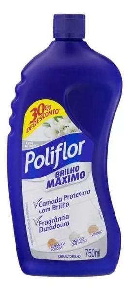 Imagem de Cera Líquida Poliflor 750ml Brilho Máx C/30% Desconto