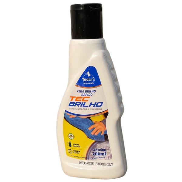 Imagem de CERA LIQUIDA TECWAX Brilho Rapido TECBRIL 200ml - CHEMICOLOR