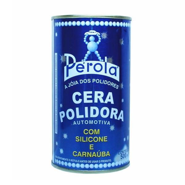 Imagem de Cera para polir com silicone e carnaúba 500ml perola