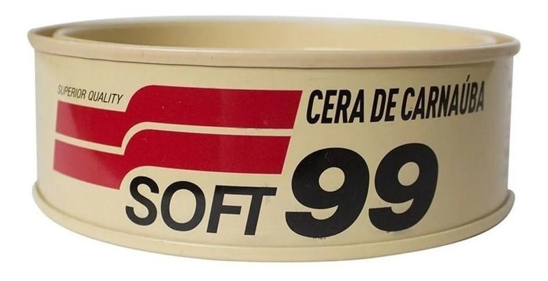 Imagem de Cera Pasta Dura Automotiva Carnaúba All Colors Soft99 100g