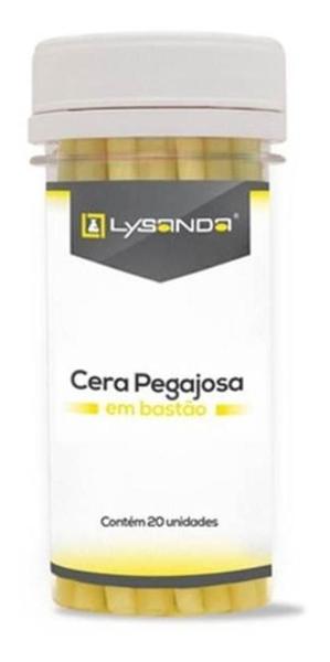 Imagem de Cera Pegajosa Em Bastão Lysanda 06X65Mm C/20Uni