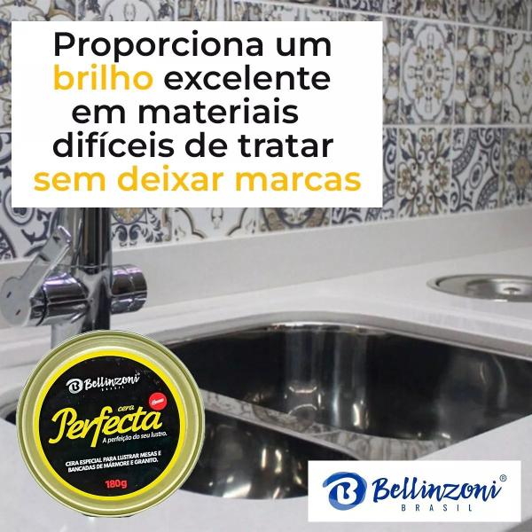 Imagem de Cera Perfecta Bellinzoni 180g  Preta Kit C/3 Und