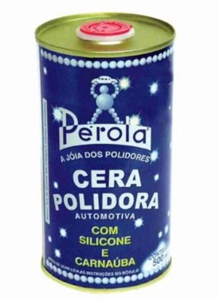 Imagem de Cera polidora com silicone e carnauba perola 500ml