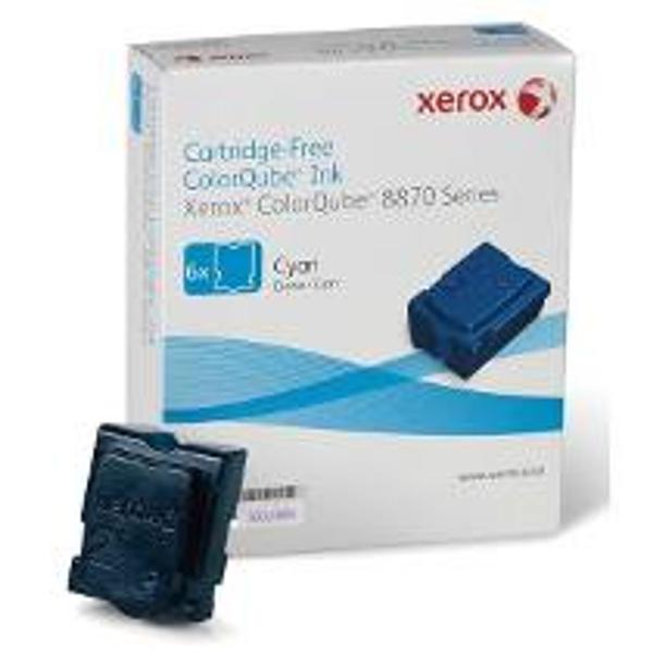 Imagem de Cera Xerox Cq 8870 8880 Cyan Cx Com 06 Original - 108r00958