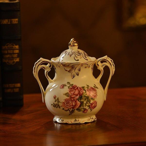 Cerâmica Sugar Bowl Sal Condimento Jarras Cozinha Ferramentaceramic Sugar Bowlsugar Bowlceramic Sugar - HTTN Imagem de Cerâmica Sugar Bowl Sal Condimento Jarras Cozinha Ferramentaceramic Sugar Bowlsugar Bowlceramic Sugar