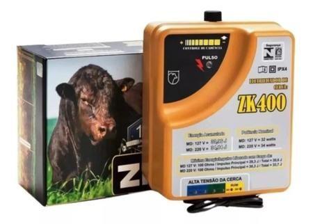 Imagem de Cerca Elétrica Rural Super Potente Zebu Zk400 34j 400km 220v