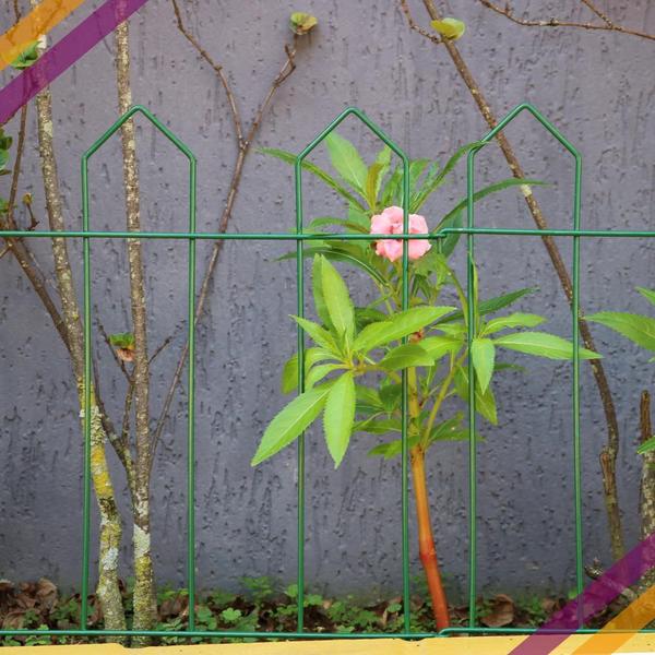 Cerca para Jardim Livre Birds Modular M - Kit com 4 - Cerca para