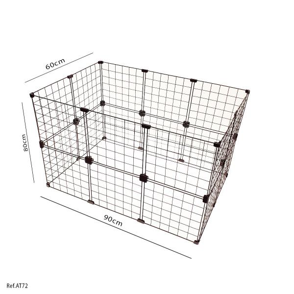 Imagem de Cercadinho Para Pets, Porquinhos da índia e Roedores - 0,90 x 0,80 x 0,60