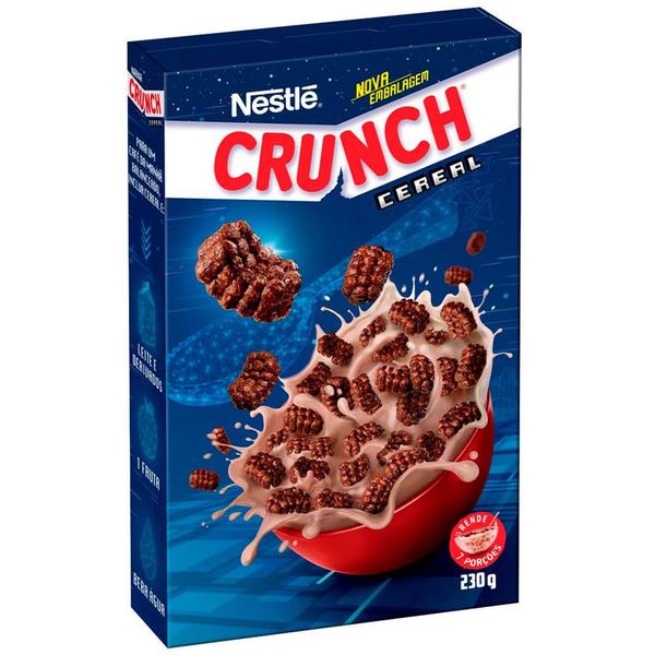 Cereal Crunch Nestlé 230g Imagem de Cereal Crunch Nestlé 230g