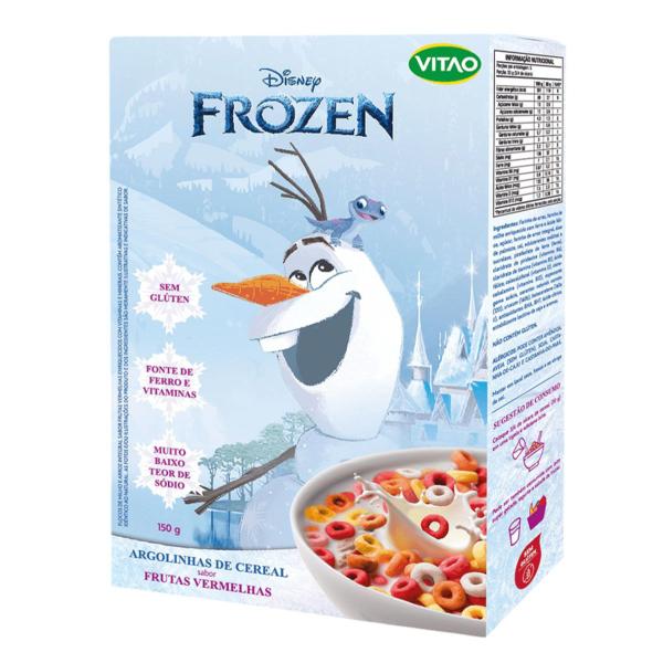 Imagem de Cereal Disney Sabor Frutas Vermelhas Sem Glúten 150g Vitao