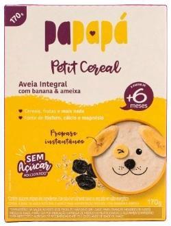 Imagem de Cereal Infantil Aveia, Banana e Ameixa Papapá 170g