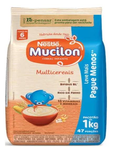 Imagem de Cereal Infantil Mucilon Multicereais Pacote 1 Kg