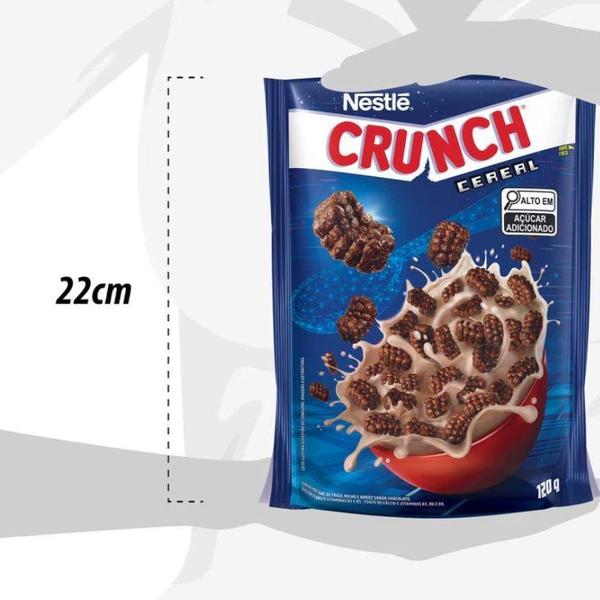 Cereal Matinal CRUNCH 120g - seu café da manhã mais crocante, saboroso e nutritivo - Nestlé Imagem de Cereal Matinal CRUNCH 120g - seu café da manhã mais crocante, saboroso e nutritivo