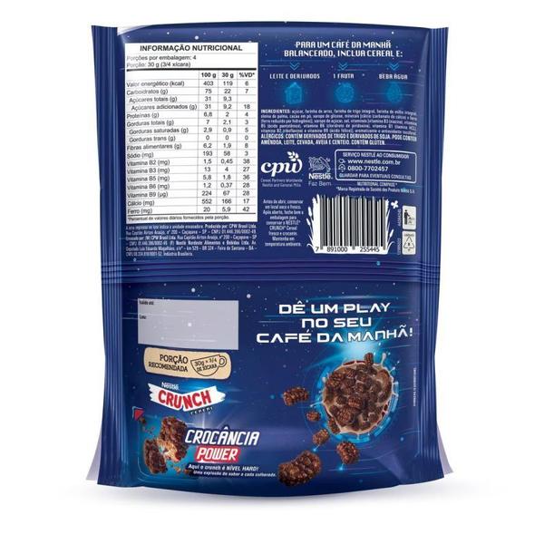 Cereal Matinal CRUNCH 120g - seu café da manhã mais crocante, saboroso e nutritivo - Nestlé Imagem de Cereal Matinal CRUNCH 120g - seu café da manhã mais crocante, saboroso e nutritivo