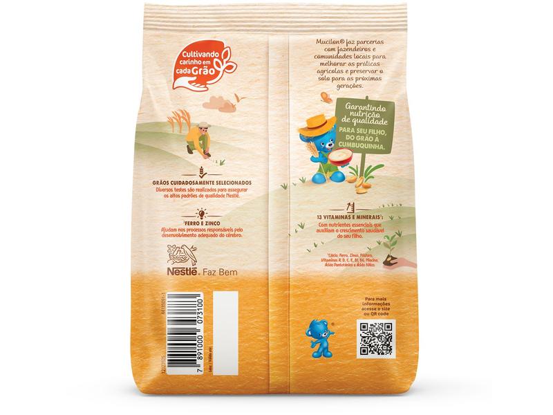 Cereal Matinal Infantil Arroz e Aveia Mucilon - 600g Imagem de Cereal Matinal Infantil Arroz e Aveia Mucilon