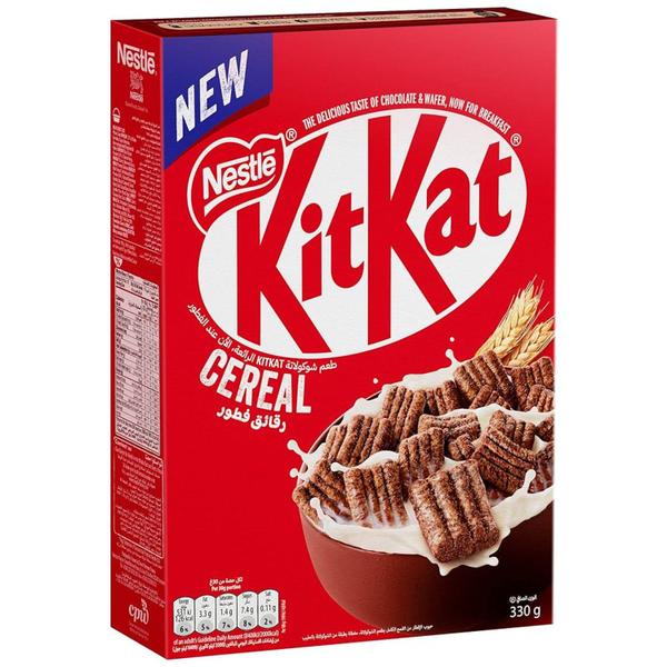 Cereal Matinal KIT KAT 330g Alemanha - Nestlé Imagem de Cereal Matinal KIT KAT 330g Alemanha